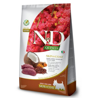 N&D Quinoa DOG Skin&Coat Venison Mini 800g (expirace 13.9.2026)