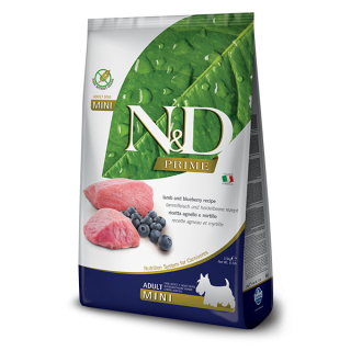 N&D PRIME DOG Adult Mini Lamb & Blueberry 2,5kg