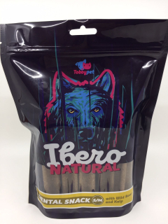 Ibero natural DENTAL SNACK s divočákem a mořskou řasou S/M 20ks