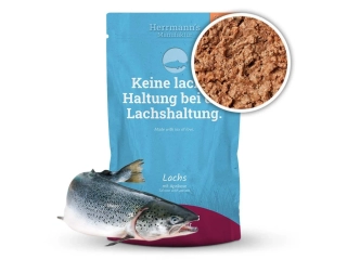 BIO Kapsička pro psy. Losos s bio meruňkou 150 g