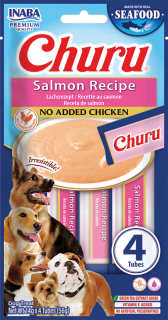 Churu Dog Fish Salmon Recipe 4x14g