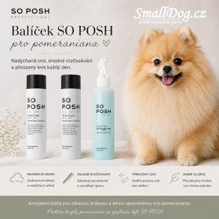 Balíček SO POSH pro pomeraniana