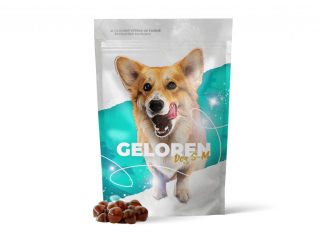 Geloren DOG S-M kloubní výživa pro malé a střední psy, 180 g, 60 želé